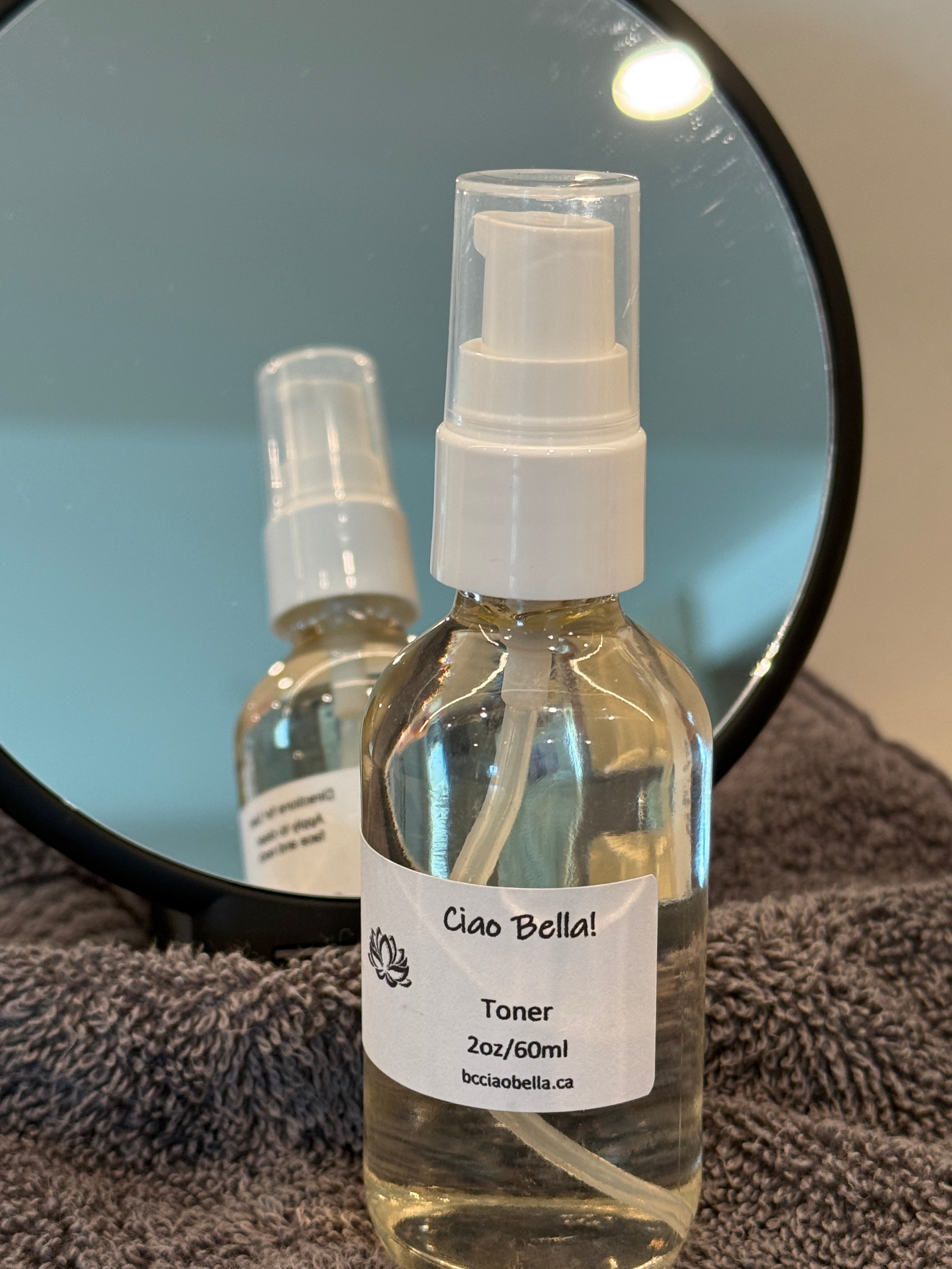 Rose Geranium Toner - 2oz/60ml