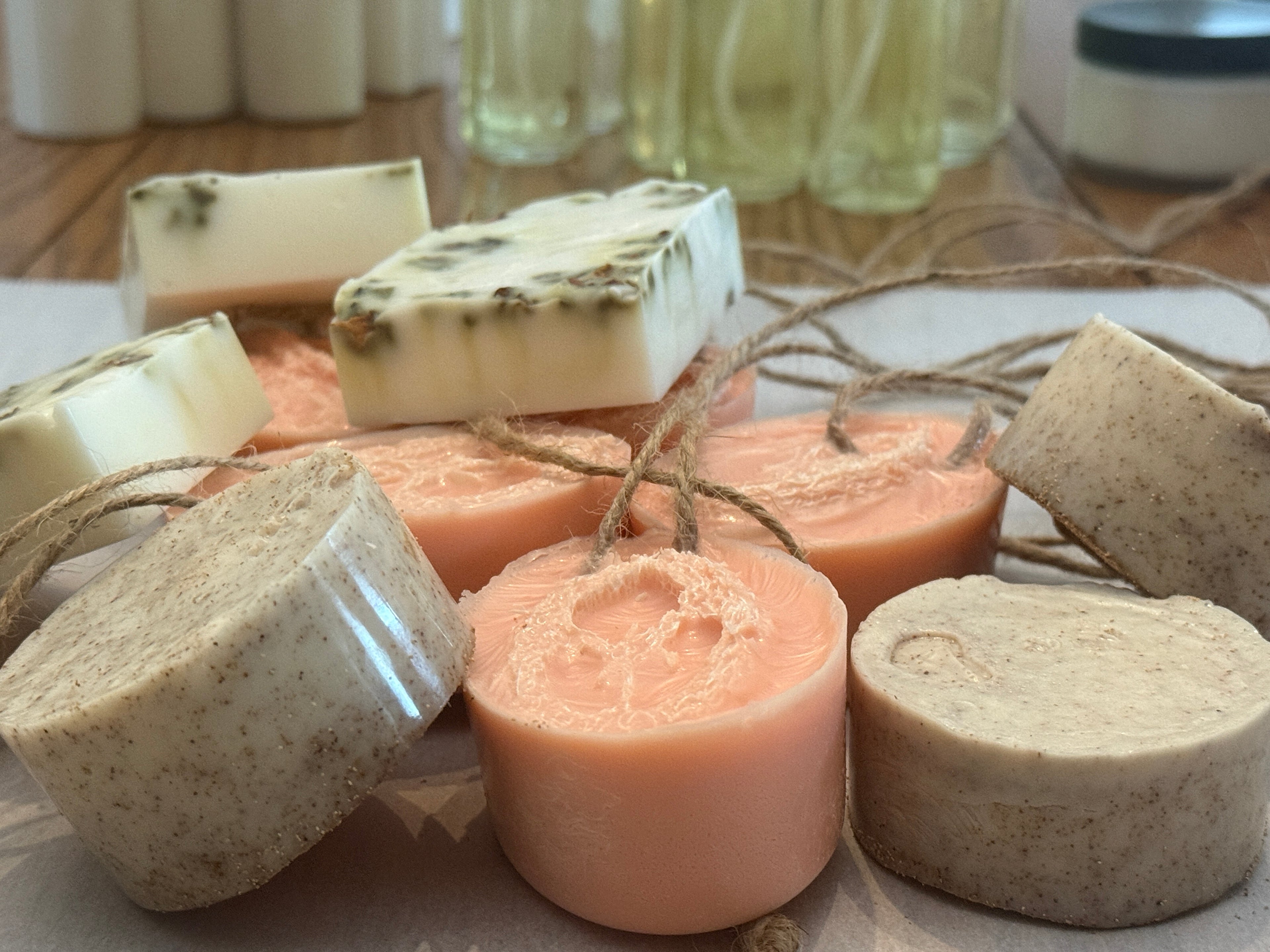 Various Handcrafted Soap